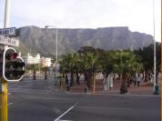 Cape Town - Table Mountain background.