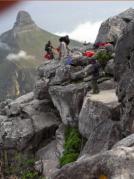 Straight down ... a l.l.long way